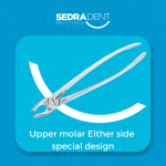 Extracting Forceps Upper Molars double Side special design