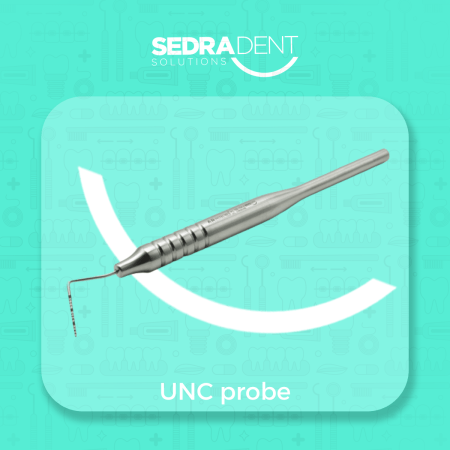 UNC15 Periodontal Probe Anatomical Hollow Handle 10mm