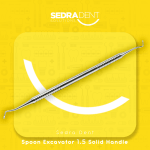 Spoon Excavator 1.5 Solid Handle