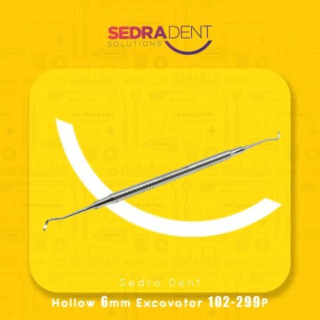 Oval Excavator Hollow Handle 6 mm