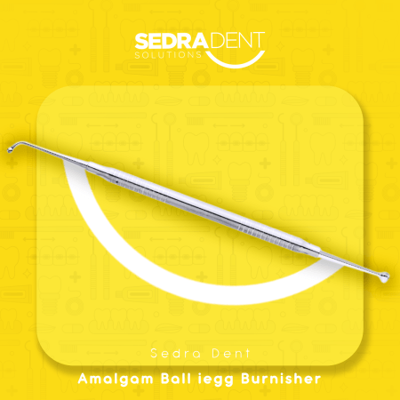 Amalgam Ball-egg shape Burnisher