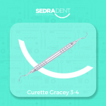 Curette Gracey Anatomical hollow handle 10mm 3-4