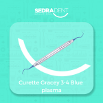 Curette Gracey Anatomical hollow handle 10mm with plasma 3-4