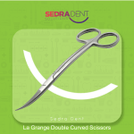 La Grange Double Curved scissors 14cm