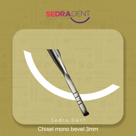 chisel mono bevel 3mm str depth mark