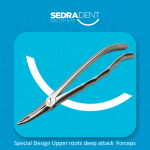 Extracting Forcep upper roots attack deep 18.5cm