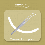 Tweezer for implant 18cm