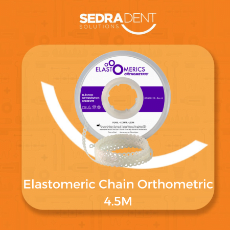 Elastomeric Chain Orthometric -4.5M - Long Pearl