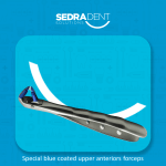 Blue Plasma Lower Anteriors Forceps