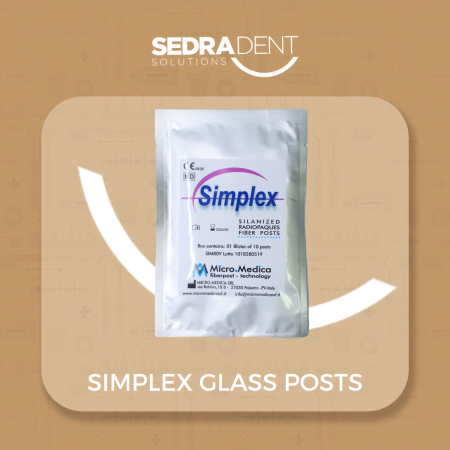 SIMPLEX GLASS POSTS - 10Pcs