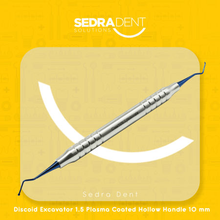 Discoid Excavator 1.5 Plasma Coated Hollow Handle 10 mm