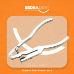 Rubber dam punch ivory