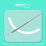 Williams periodontal probe solid handel (single side) 102-154 (01)