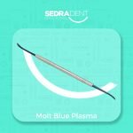 Mucoperiosteal elevator MOLT blue plasma